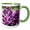 Green/White, variant on 3drose, Usa, Massachusetts, Boston, Arnold Arboretum, Purple Lilac Tree, 11oz Magic Transforming Mug