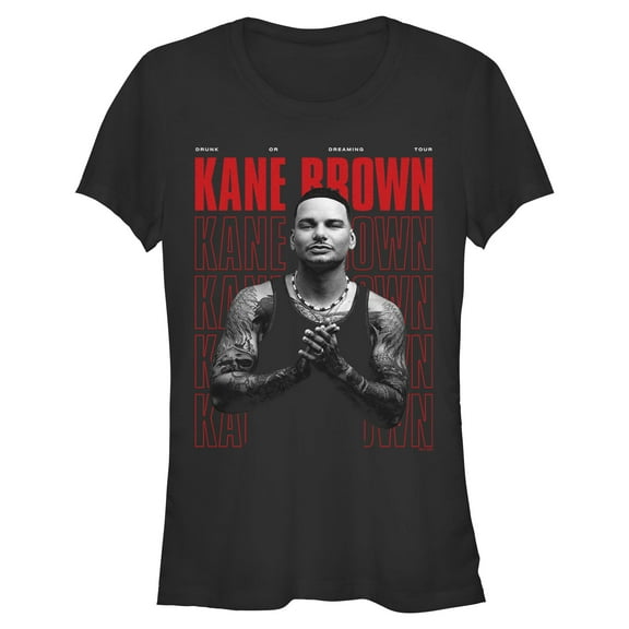 Juniors Kane Brown Drunk Or Dreaming Portrait T Shirt