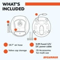 thumbnail image 6 of Sylvania Basic Portable Tire Inflator with Analog Dial Gauge, 1-Pack, 6 of 8