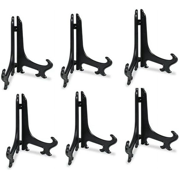 10 Pack 2.3 Inch Clear Small Easel Stand, Acrylic Tabletop Mini Easel ...