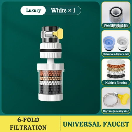 

Rkwlnn Water Filters New Releases Faucet Filter Household Tap Water Purifier Kitchen Faucet Filter Nozzle Extension Purifier