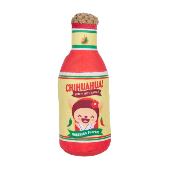 BARK Habanero Pupper Sauce Plush Dog Toy