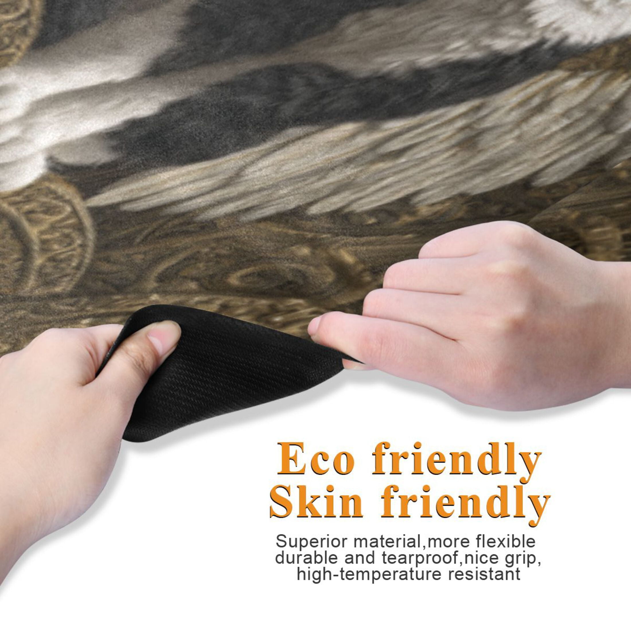 BZSMCE Yoga Mat Women Fitness Mat Guardian Of Grace Pattern