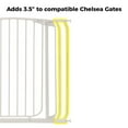 thumbnail image 2 of Dreambaby F192W Chelsea 3.5 Inch Wide Baby Pet Safety Gate Extension, White, 2 of 2