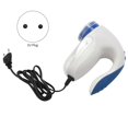 thumbnail image 2 of Enchufe europeo eléctrico para telas, suéteres, cortinas, alfombras, ropa, quitapelusas, bolitas de pelusa, afeitadora, bolitas, corte azul y blanco, 2 of 5