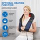 thumbnail image 5 of Neck and Shoulder Massager with Heat Shiatsu Back Massage Pillow with 3D Deep Tissue Kneading for Foot, Legs, Body Muscle Pain Relief, Use at Home, Office & Car, 5 of 5