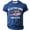 Blue, variant on Mens Polo Anniversary Soft Comfort Fit Rugby Shirt for Men,Black,XL