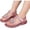 Hot Pink, variant on ZACPNCV Girls Jelly Sandals Glitter Soft Sole Comfort Princess Beach Sandals Summer Dress Shoes