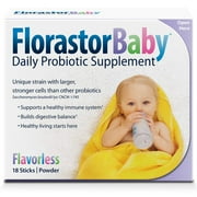 5 Pack Florastor Baby Daily Probiotic Supplement, 18 Powder Packets