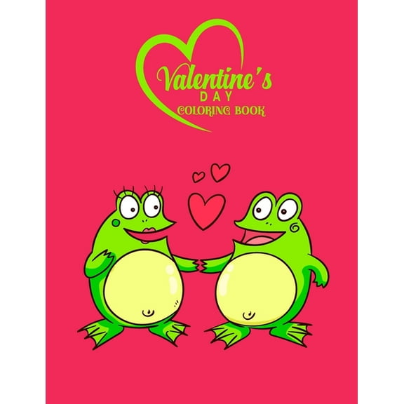 Valentine's Day Coloring Book: Valentine's Day Coloring Book for Kids, A Very Cute valentine's day animal couple Coloring Book - Girls Valentine's Day Gift (Valentine's Gift For a Princess Age 4-8) (C