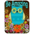 thumbnail image 1 of Carolines Treasures PJC1025LCB Be Amazing Owl Glass Cutting Board- Large, 1 of 1