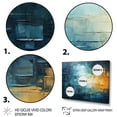 thumbnail image 3 of Designart "Sky Celestial Serenity composition" Modern Floater Framed Wall Art Living Room, 3 of 7