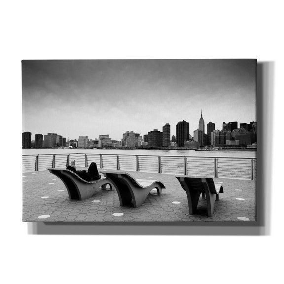 Epic Graffiti 'NYC Relax' by Nina Papiorek, Canvas Wall Art, 26"x18"