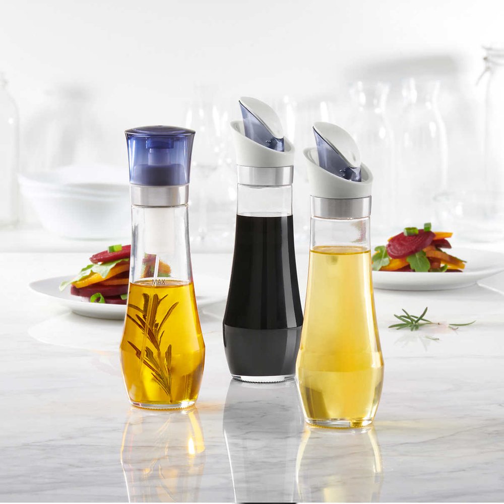 Trudeau 3Piece Oil and Vinegar Spray Set