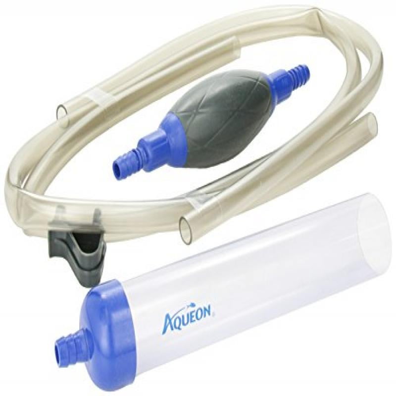 Aqueon 06232 Siphon Vacuum Aquarium Gravel Cleaner with Bulb, 10Inch