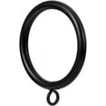 thumbnail image 2 of Curtain Ring Metal 42-Pcs 2.0 Inch Inner Diameter with Eyelets Fit Up to 1.7 Inch Rod Large Wire Diameter (Black-42pcs), 2 of 5
