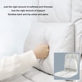 thumbnail image 4 of Integrated Backrest Cushion, Ergonomic Rocking Chair Cushion PP Cotton Slip  Back Support  For Home, 4 of 8