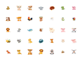 thumbnail image 5 of 35pcs-50pcs Cute Stickers Animal Stickers Funny Stickers Kids Stickers for Laptops Notebooks Suitcases, 5 of 5
