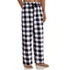 thumbnail image 1 of Plaid Men's Pajamas Drawstring Sleep Pants Soft Comfy Sleepwear with Pockets, 1 of 2