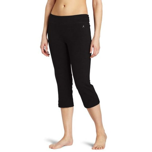 Danskin Sleek Fit Yoga Crop Pant Black Med  International Society of  Precision Agriculture