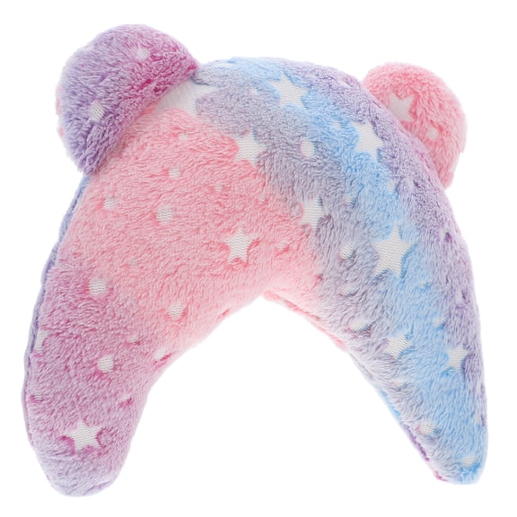 OUNONA Durable Dog Calming Pillow for Health Care with Soft Cloth Material MultiColor UShaped Design 15.0 Inches