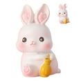 thumbnail image 4 of Oubit Home Decoration,Rabbit Ornament Pet Animal Rabbit Toy Animal Figurine Smooth Operation, 4 of 9