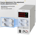 thumbnail image 6 of Stabilizer DC Power Supply Adjustable 30V 5A Voltage Regulator Switching Variable Bench Source 30V DIY US Plug,1 x 30v power supply, 6 of 6