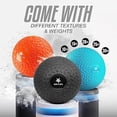 thumbnail image 6 of Yes4All Slam Ball, No-Bounce Ball for Exercise, Cross Training and Core Strength Workout 10lbs - Triangle Black, 6 of 7