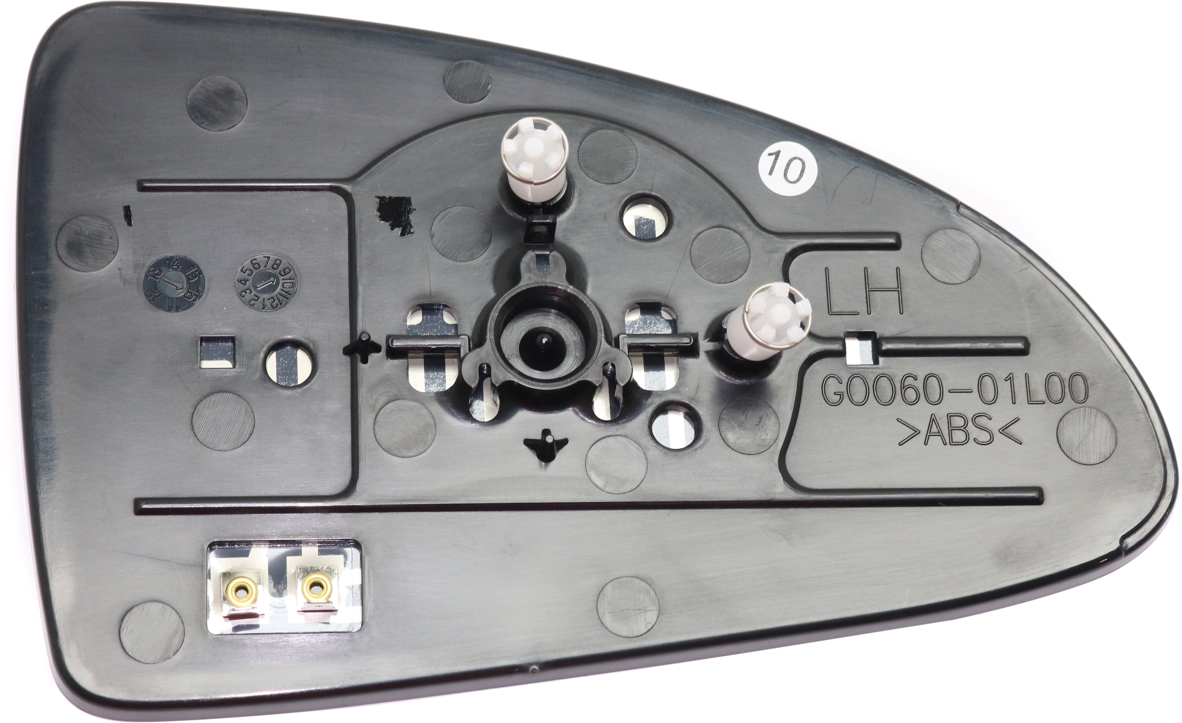 Mirror Glass Compatible With 2004-2008 Chevrolet Malibu Left Driver Side Heated Kool-Vue