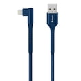 thumbnail image 2 of Cable USB a Lightning con conector a 90° de 2 m color azul Steren POD-414AZ, 2 of 3