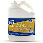 Klean Strip Odorless Mineral Spirits Non-Toxic Formula Wood Restoration Degrease Automotive Wipes Off Price Tag Residue Parts Now with Chemical Resistant Gloves by Centaurus AZ, 1 Gallon