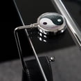 thumbnail image 3 of Yin and Yang Chinese Duality Watercolor Symbol Purse Bag Hanger Holder Hook, 3 of 4