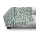 thumbnail image 2 of Scale Soft Flannel Fleece Throw Blanket, Funny Simple Colorful Mermaid Tail Fish Skin Pattern, Cozy Plush for Indoor and Outdoor Use, 50" x 60", Multicolor, by Ambesonne, 2 of 5