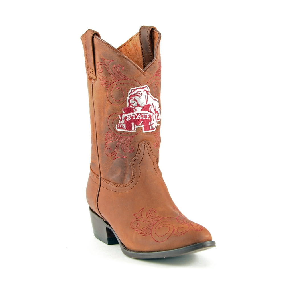 Gameday Boots Gameday NEW Girls Honey Leather Mississippi State