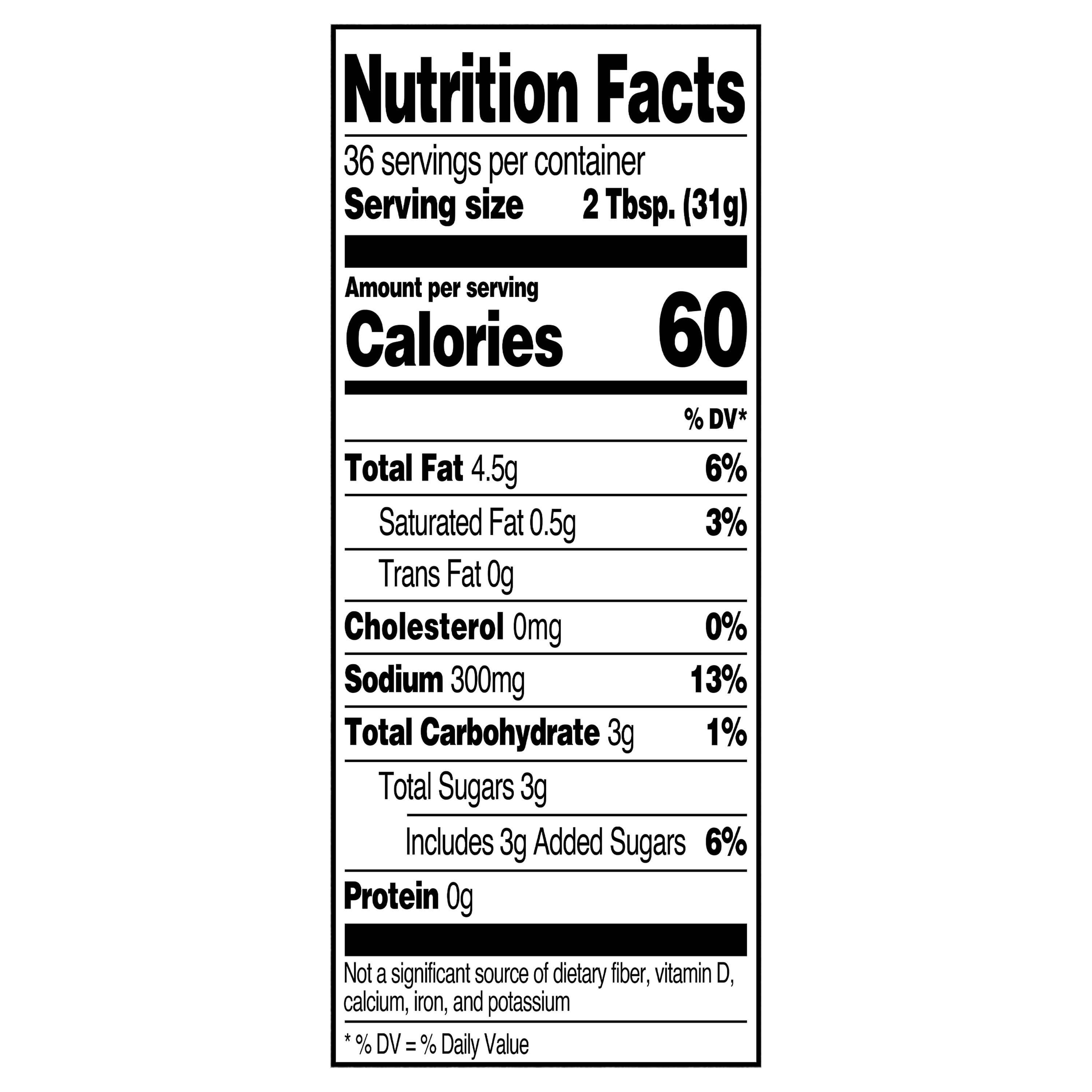 Great Value Zesty Italian Dressing & Marinade, 36 fl oz