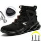 thumbnail image 2 of Botas De Trabajo Para Hombre Zapatos De Seguridad Indestructibles Para Hombres De Acero A Prueba De Pinchazos Zapatillas, 2 of 4