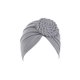 thumbnail image 1 of Turbante tejido nudo estilo étnico musulmán Sonducket sombrero Donut gris, 1 of 6