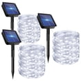 thumbnail image 1 of Guirnalda de luces solares Bitjam, 15 m, 150 LED, impermeables, color blanco frío, 1 of 7