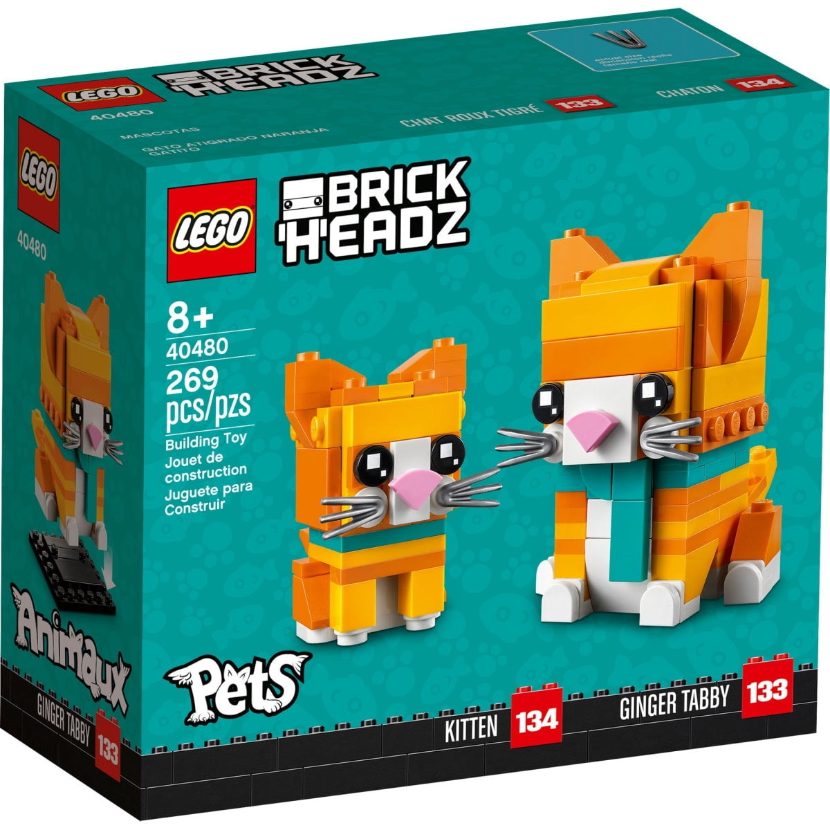 Lego brickheadz animals sale
