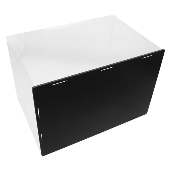 RENACLIPY Acrylic Clear Hat Showcase for Signed Cap Memorabilia with Elegant Portable Display