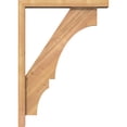 thumbnail image 3 of Ekena Millwork 3 1/2"W x 20"D x 28"H Balboa Block Smooth Bracket w/ Offset Brace, Western Red Cedar, 3 of 25