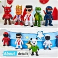 thumbnail image 2 of 24 Pcs Jouets Stumble Guys, Figurines d'Action Stumble Guys de 2,6 Pouces Jouets pour Enfants Ensemble de Jeu de Collection Cake Toppers, 2 of 3