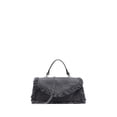 thumbnail image 1 of LNGOOR Casual & Fashion Style Tie-Dye Solid Color Tassel Edge Flip Design Chain Decorated Handbag Crossbody Bag Suitable For Dates  Parties  Cosmetics Storage  College Students Attending, 1 of 7