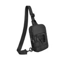 thumbnail image 3 of Bolso bandolera pequeño para hombre, impermeable, multiusos, moderno, utilitario, con correa ajustable, mini bolso cruzado para el pecho, para, 3 of 8