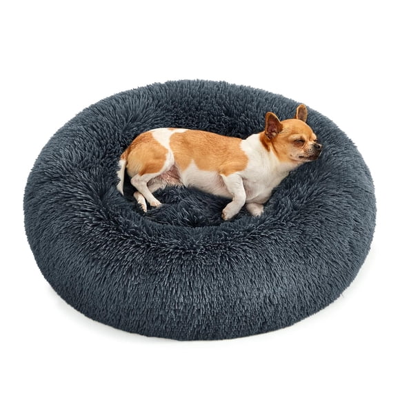 Cama para Mascotas Feandrea Gris Oscuro con Cojín Extraíble y Lavable