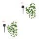 thumbnail image 4 of Yuarrent 2/5/10 m Solar Maple Leaf Vine Garden Leaf Rattan Lámpara de decoración de vid ajustable 5 m 2Conjunto, 4 of 6