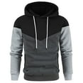 thumbnail image 1 of Gibobby Sudaderas de hombre Camisetas casuales con capucha para hombre de manga corta de color liso(Negro,G), 1 of 5