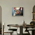 C04GENYS Cartoon Pig Canvas Wall Art Poster for Living Room Modern