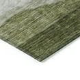 thumbnail image 4 of HomeRoots 604974 8 x 10 ft. Green & Beige Abstract Washable Indoor & Outdoor Rectangle Area Rug, 4 of 5