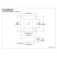 thumbnail image 2 of Kingston Brass EV4256 Parisan Vitreous China Vessel Sink, 2 of 2